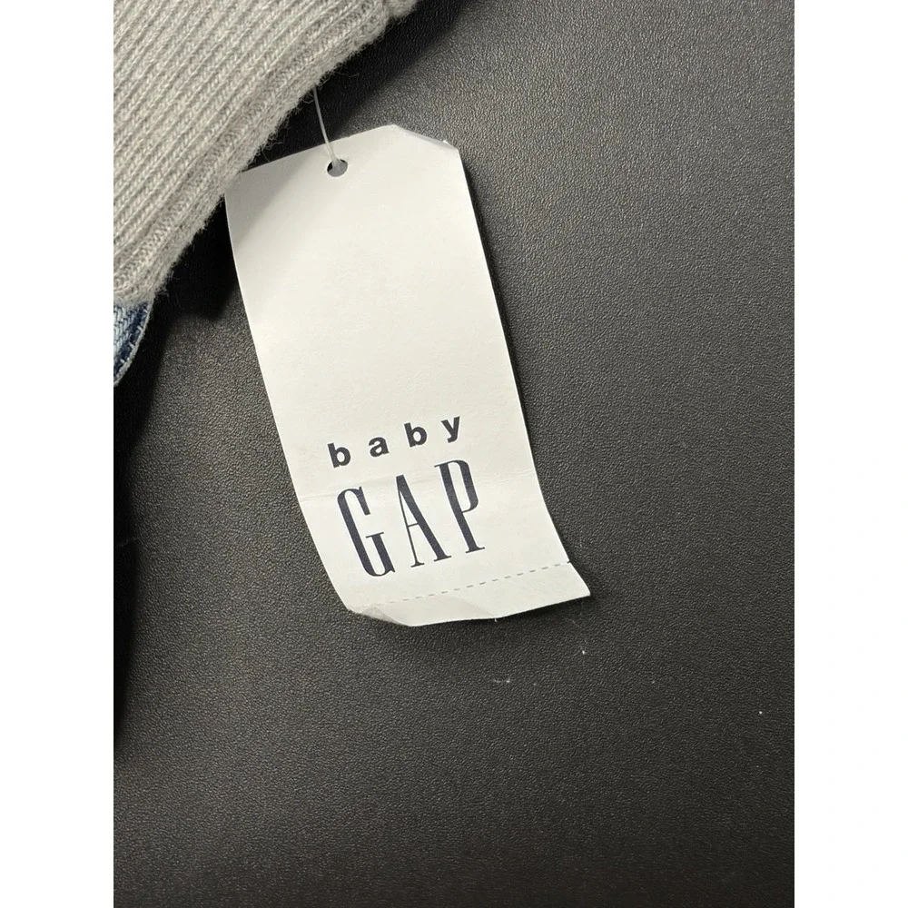 Baby Gap 6-12 Month Blue Denim Jacket NWT Snaps Pockets Fall/Winter/Boy/Girl